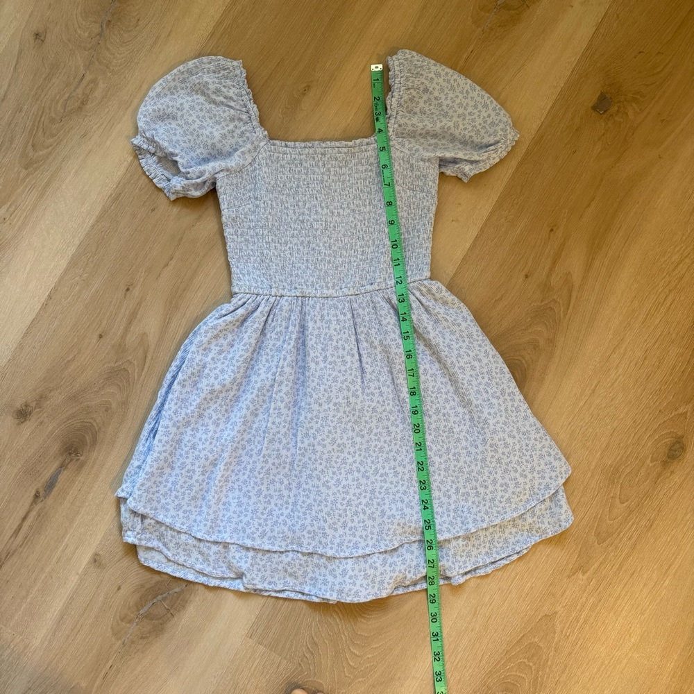 Hollister Puff-Sleeve Skort Dress, size small